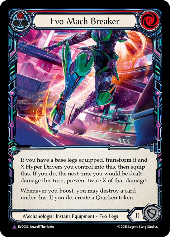Evo Mach Breaker (Marvel) [EVO033] (Bright Lights)  Cold Foil - PCA Designer Toys