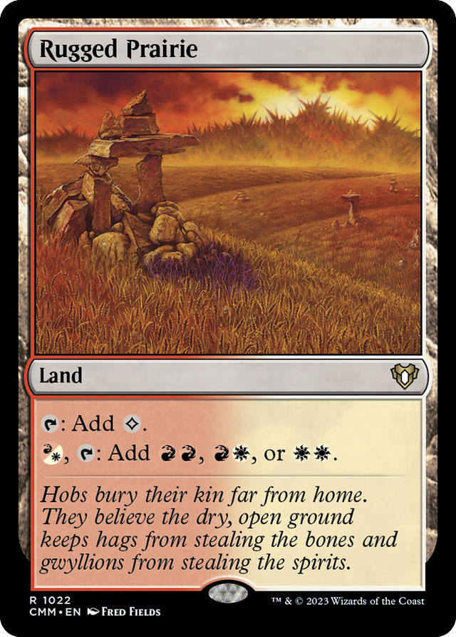Rugged Prairie [Commander Masters] - PCA Designer Toys