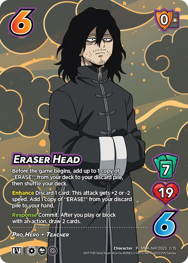 Eraser Head (Pro Hero Nationals 2023) [Miscellaneous Promos] - PCA Designer Toys