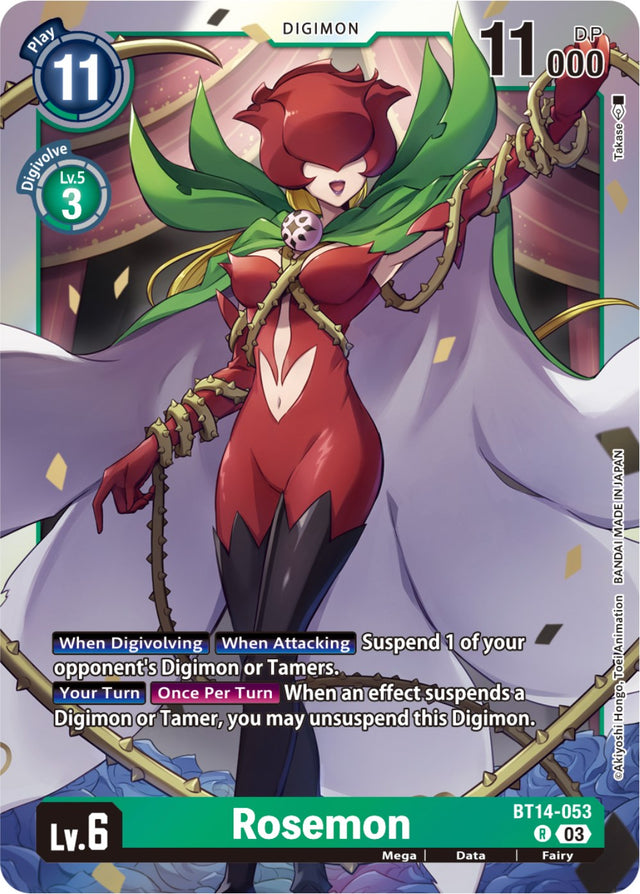 Rosemon [BT14-053] [Blast Ace] - PCA Designer Toys