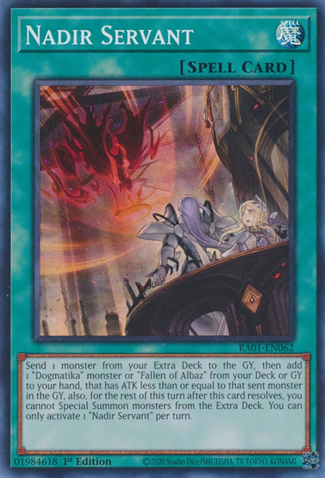 Nadir Servant [RA01-EN062] Super Rare