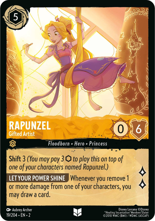 Rapunzel - Gifted Artist (19/204) [Rise of the Floodborn] - PCA Designer Toys