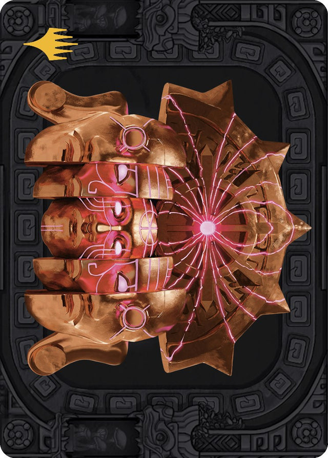 Ojer Taq, Deepest Foundation Art Card (56/81) (Gold-Stamped Planeswalker Symbol) [The Lost Caverns of Ixalan Art Series] - PCA Designer Toys