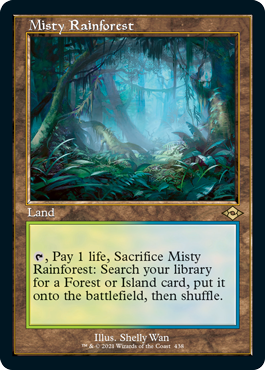 Misty Rainforest (Retro) [Modern Horizons 2] - PCA Designer Toys