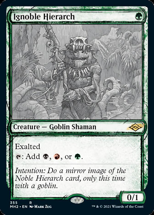 Ignoble Hierarch (Sketch) [Modern Horizons 2] - PCA Designer Toys