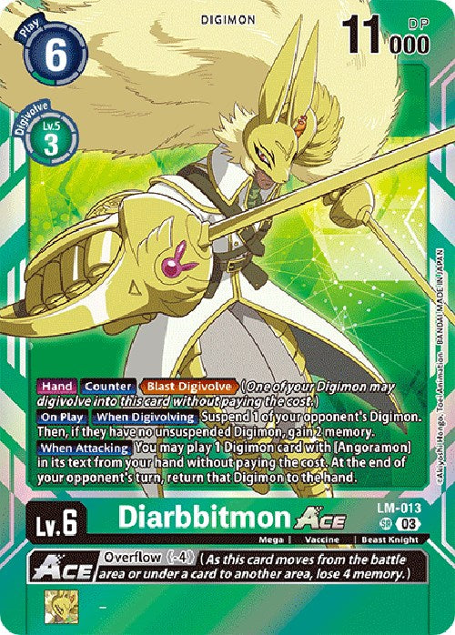 Diarbbitmon Ace [LM-013] (English Exclusive) [Exceed Apocalypse] - PCA Designer Toys