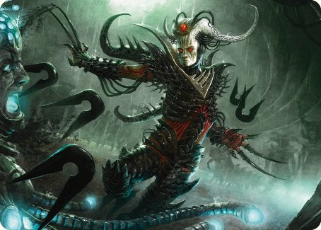 Vraan, Executioner Thane Art Card [Phyrexia: All Will Be One Art Series] - PCA Designer Toys