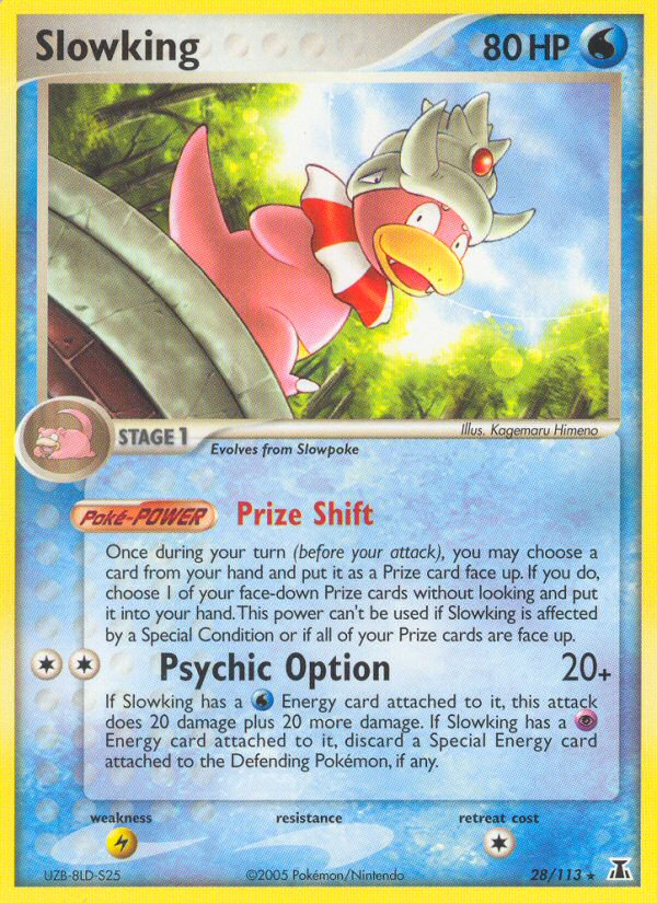 Slowking (28/113) [EX: Delta Species] - PCA Designer Toys