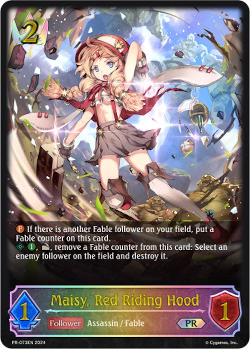 Maisy, Red Riding Hood (PR-073EN) [Promotional Cards]