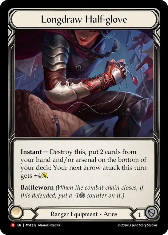 Longdraw Half-glove [MST232] (Part the Mistveil) - PCA Designer Toys