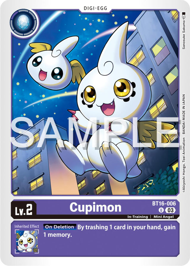 Cupimon [BT16-006] [Beginning Observer] - PCA Designer Toys