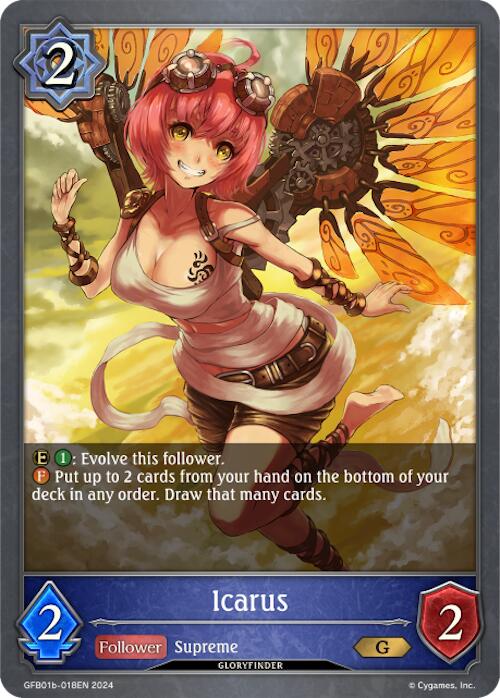 Icarus (GFB01b-018EN) [Gloryfinder Bundle 01: Guide to Glory]