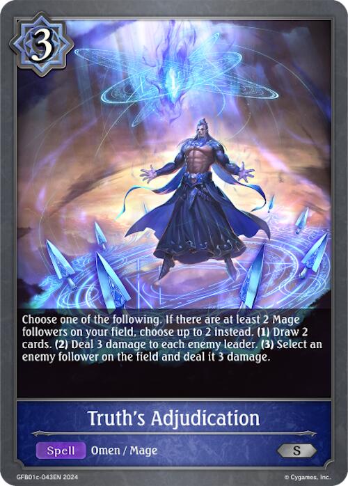 Truth's Adjudication (GFB01c-043EN) [Gloryfinder Bundle 01: Guide to Glory]