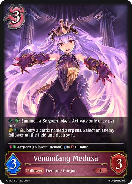 Venomfang Medusa (GFB01c-014EN) [Gloryfinder Bundle 01: Guide to Glory]