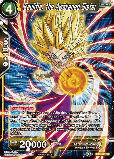 Caulifla, the Awakened Sister (BT7-083) [Tournament Promotion Cards] - PCA Designer Toys