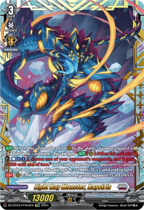 Light Ray Monster, Rayviris (DZ-BT03/FFR10EN) [Dimensional Transcendence]