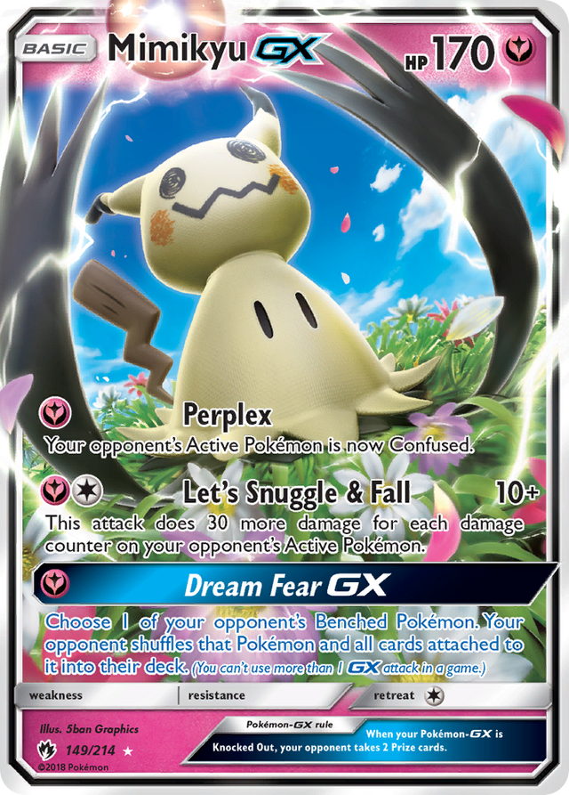 Mimikyu GX (149/214) [Sun & Moon: Lost Thunder] - PCA Designer Toys