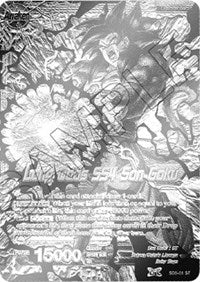 Golden Great Ape Son Goku // Long Odds SS4 Son Goku (National Championship Final 2018) (SD5-01) [Tournament Promotion Cards] - PCA Designer Toys