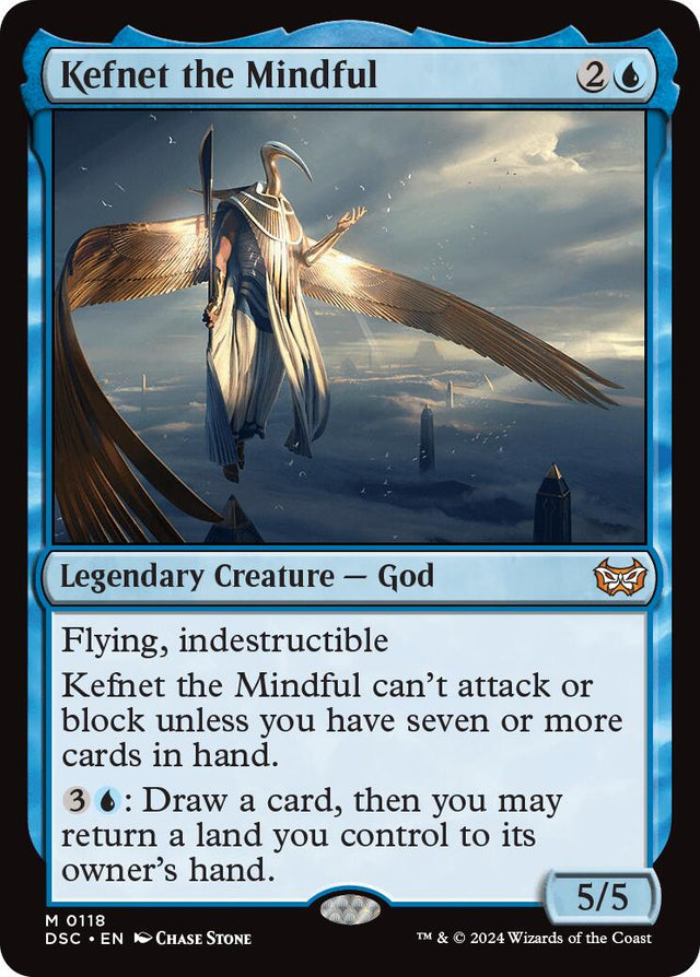 Kefnet the Mindful [Duskmourn: House of Horror Commander] - PCA Designer Toys