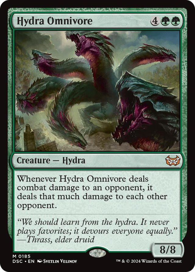 Hydra Omnivore [Duskmourn: House of Horror Commander] - PCA Designer Toys