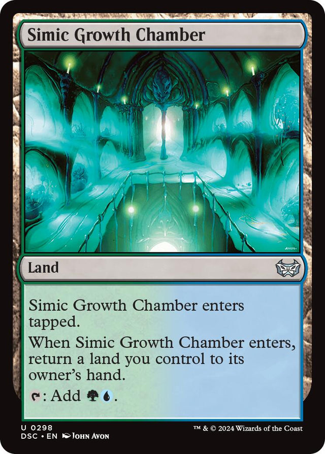 Simic Growth Chamber [Duskmourn: House of Horror Commander] - PCA Designer Toys