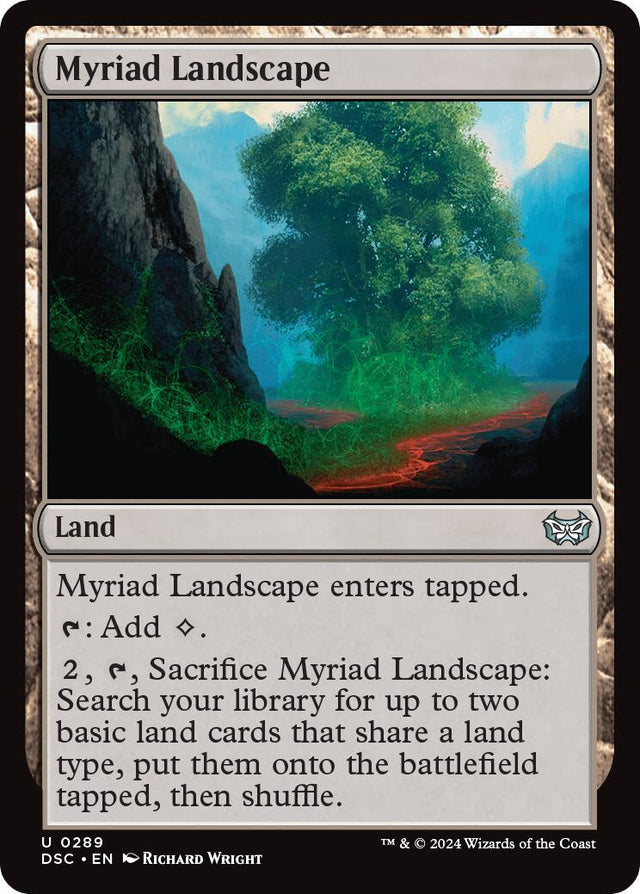 Myriad Landscape [Duskmourn: House of Horror Commander] - PCA Designer Toys