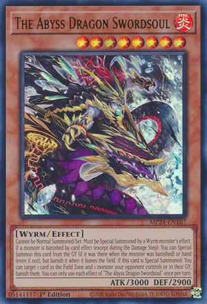The Abyss Dragon Swordsoul [MP24-EN167] Ultra Rare