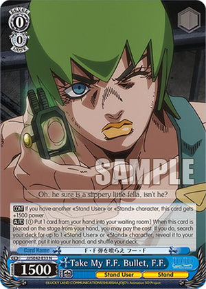 Take My F.F. Bullet, F.F. (JJ/SE42-E33 N) [JoJo's Bizarre Adventure: Golden Wind] - PCA Designer Toys