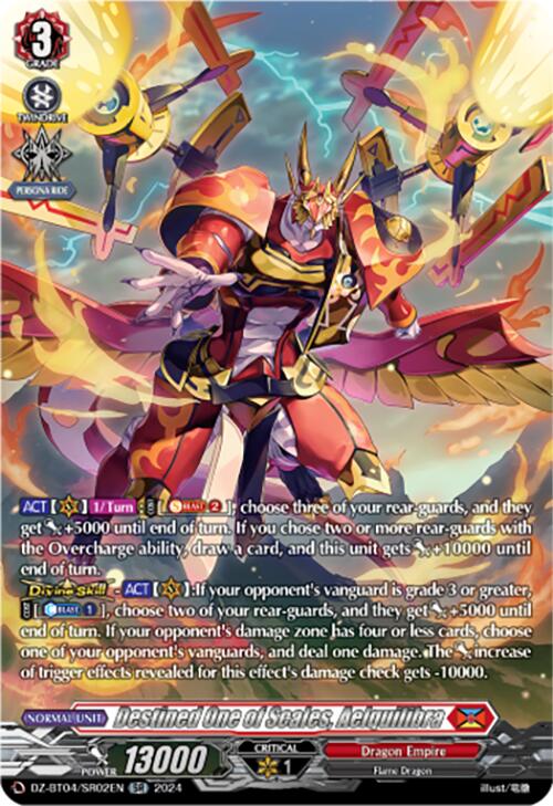 Destined One of Scales, Aelquilibra (DZ-BT04/SR02EN) [Destined Showdown]