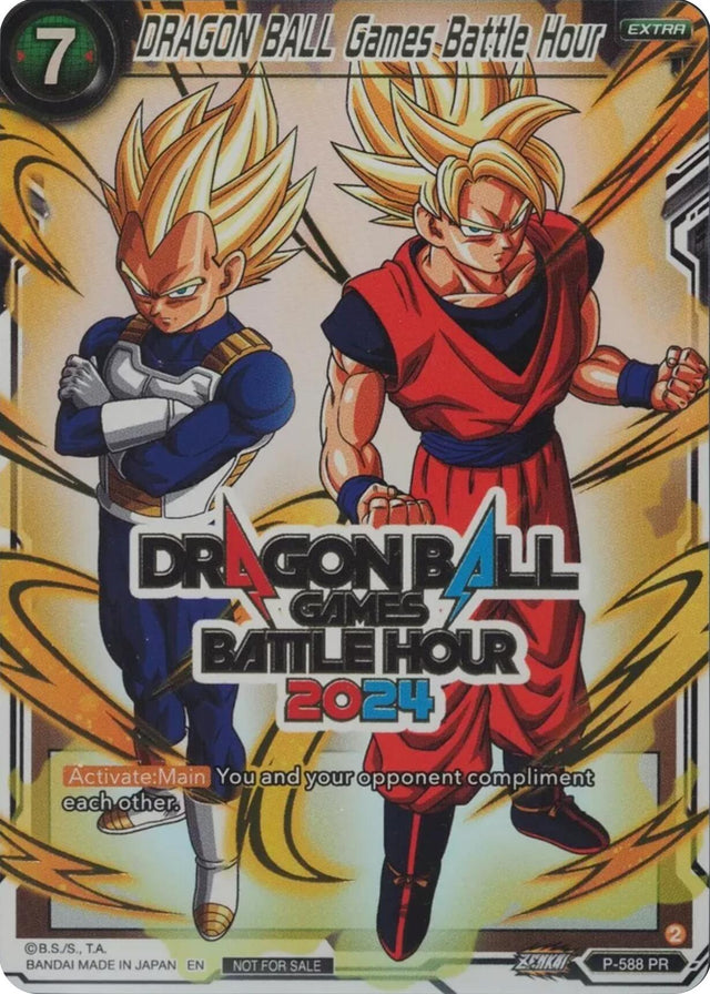 DRAGON BALL Games Battle Hour (Dragon Ball Games Battle Hour 2024 Promo Card Set) (P-588) [Promotion Cards] - PCA Designer Toys