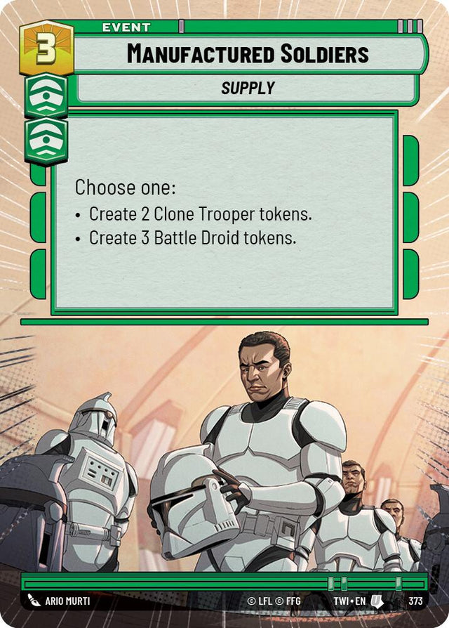 Manufactured Soldiers (373) (Hyperspace) (373) [Twilight of the Republic]