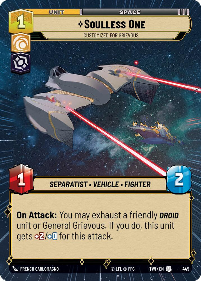 Soulless One - Customized for Grievous (445) (Hyperspace) (445) [Twilight of the Republic]