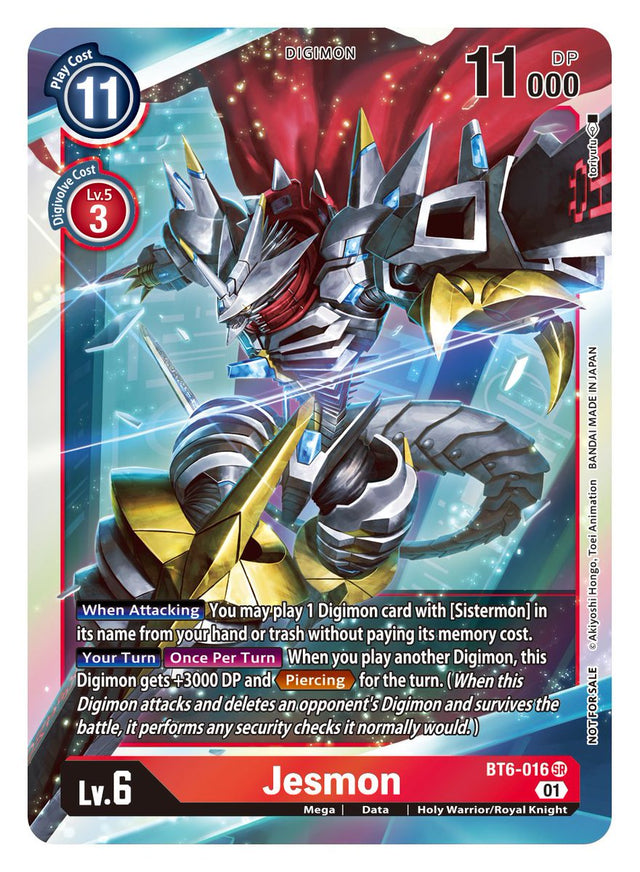 Jesmon [BT6-016] (Event Pack 2) [Double Diamond Promos] - PCA Designer Toys