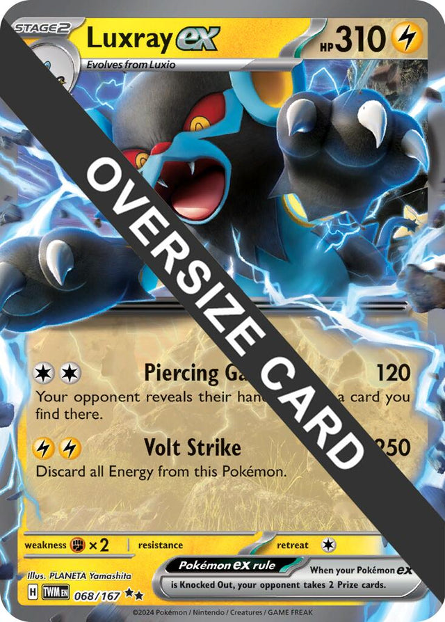 shiny luxray pokemon card GL LV.X Japan Pop Mart this attack does 100 more damage Luxray Card Prices & Value