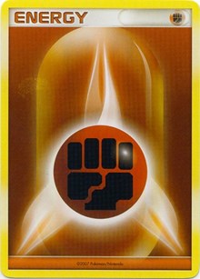 Fighting Energy (2007 Unnumbered D P Style) [League & Championship Cards] - PCA Designer Toys