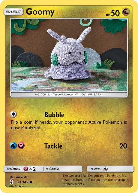 Goomy (94/145) [Sun & Moon: Guardians Rising] - PCA Designer Toys