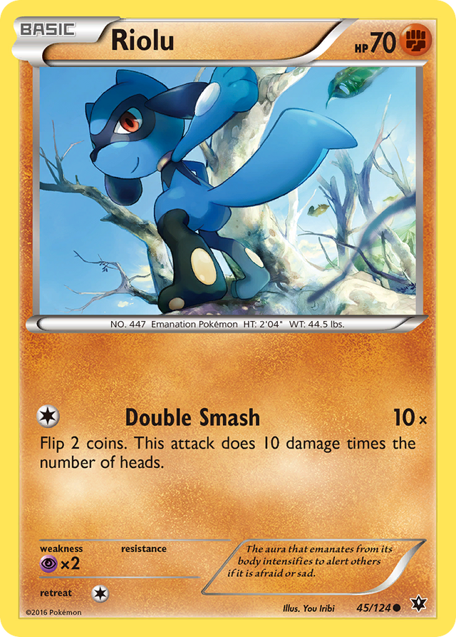 Riolu (45/124) [XY: Fates Collide] - PCA Designer Toys