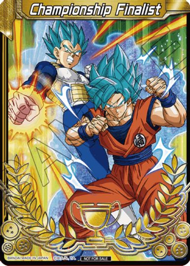Championship Final 2021 Merit Card (Finalist) [Tournament Promotion Cards] - PCA Designer Toys