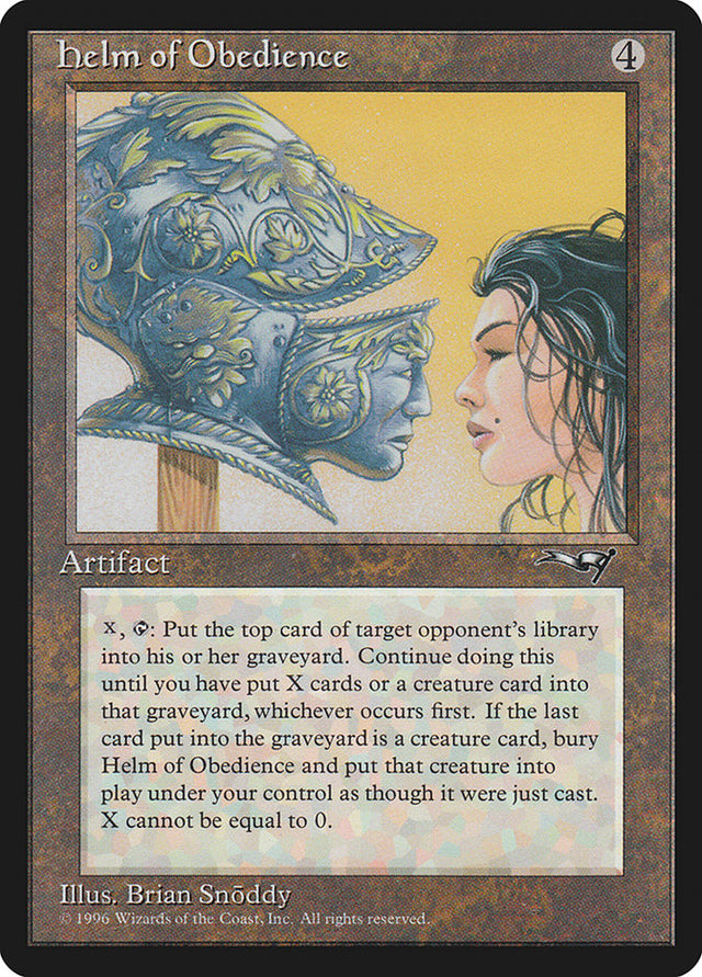 Helm of Obedience [Alliances] - PCA Designer Toys