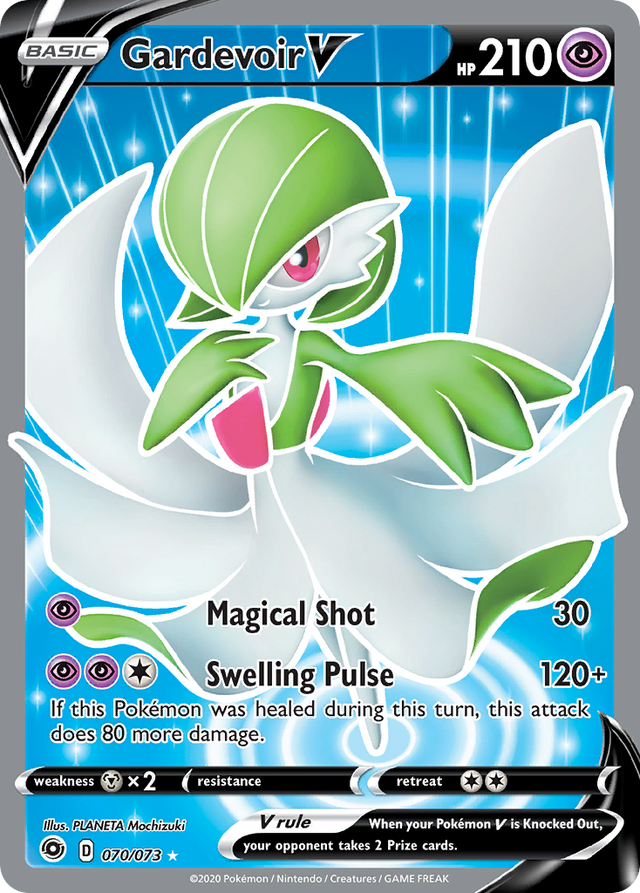 Gardevoir V (070/073) [Sword & Shield: Champion's Path] - PCA Designer Toys