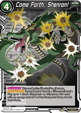 Come Forth, Shenron! (Gold Stamped) (P-335) [Tournament Promotion Cards] - PCA Designer Toys