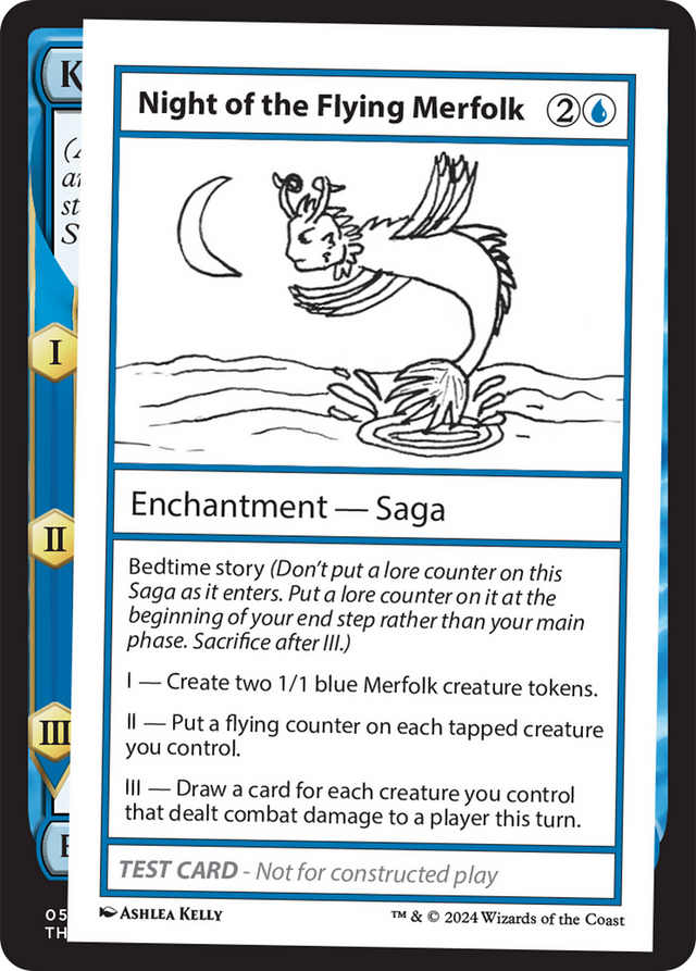 Night of the Flying Merfolk [Mystery Booster 2 Playtest Cards] - PCA Designer Toys