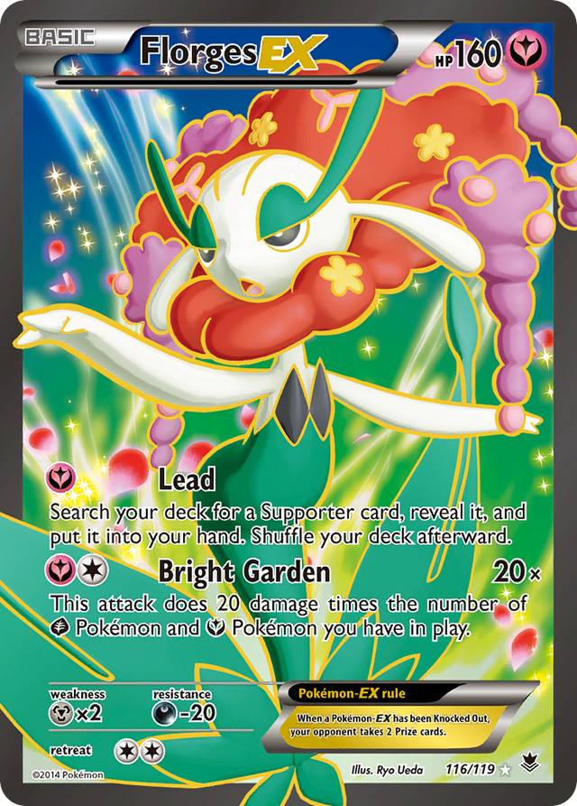 Florges EX (116/119) [XY: Phantom Forces] - PCA Designer Toys