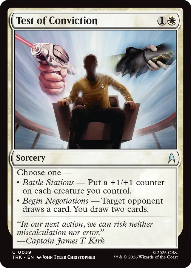 Test of Conviction [Star Trek]