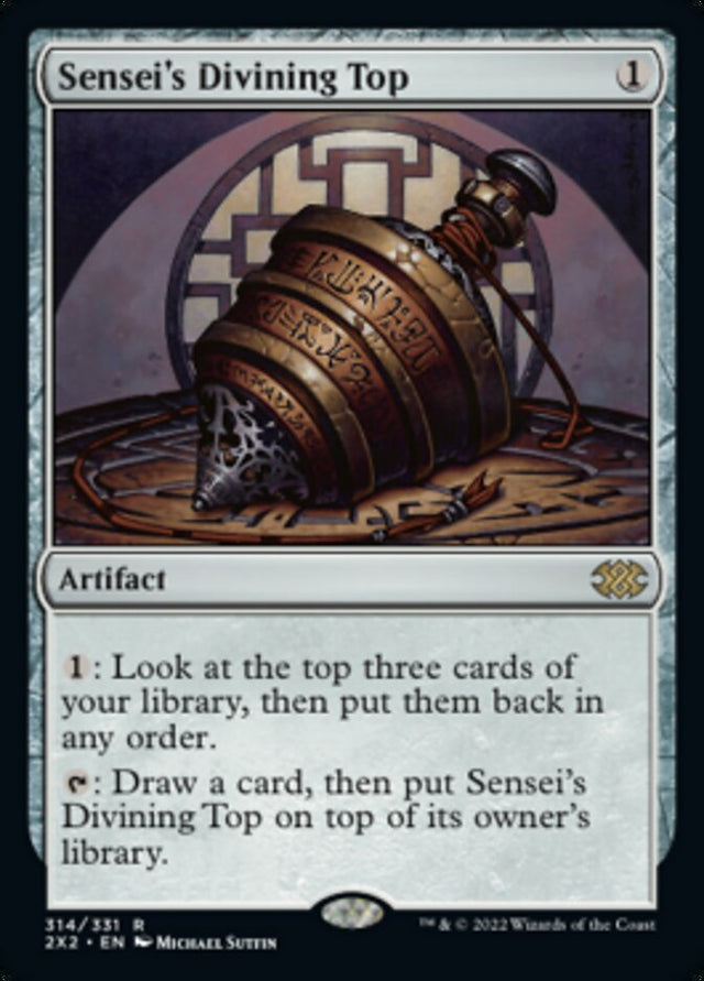 Sensei's Divining Top [Double Masters 2022] - PCA Designer Toys