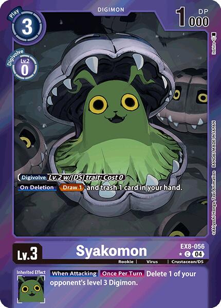 Syakomon [EX8-056] (Limited Foil) [Chain of Liberation] - PCA Designer Toys