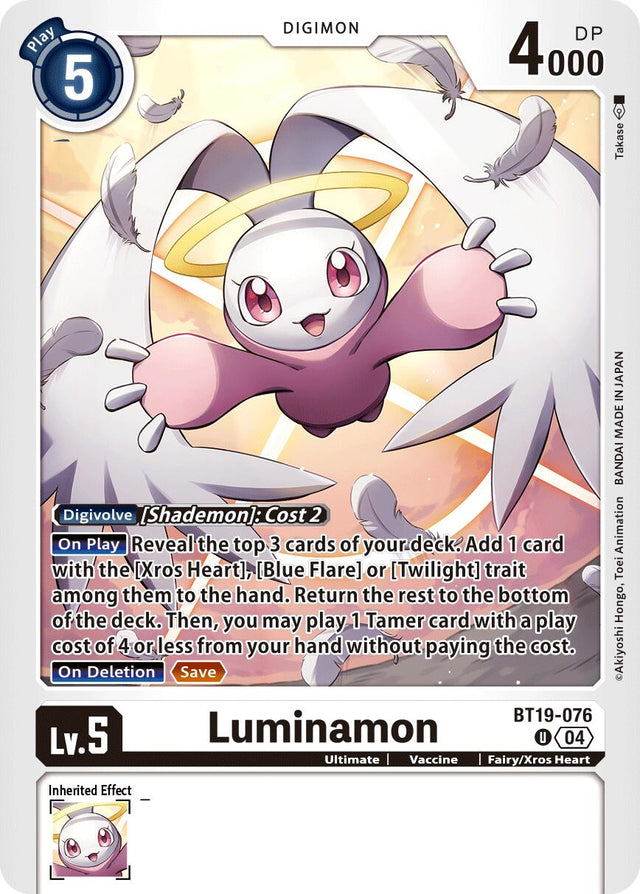 Luminamon [BT19-076] [Release Special Booster Ver.2.5] - PCA Designer Toys