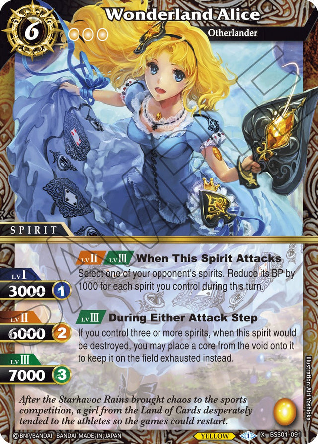 Wonderland Alice (BSS01-091) [Dawn of History] - PCA Designer Toys