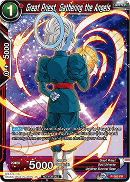 Great Priest, Gathering the Angels (Unison Warrior Series Boost Tournament Pack Vol. 7) (P-366) [Tournament Promotion Cards] - PCA Designer Toys