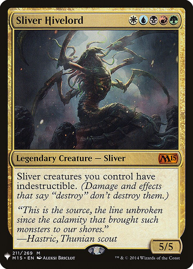 Sliver Hivelord [Mystery Booster] - PCA Designer Toys